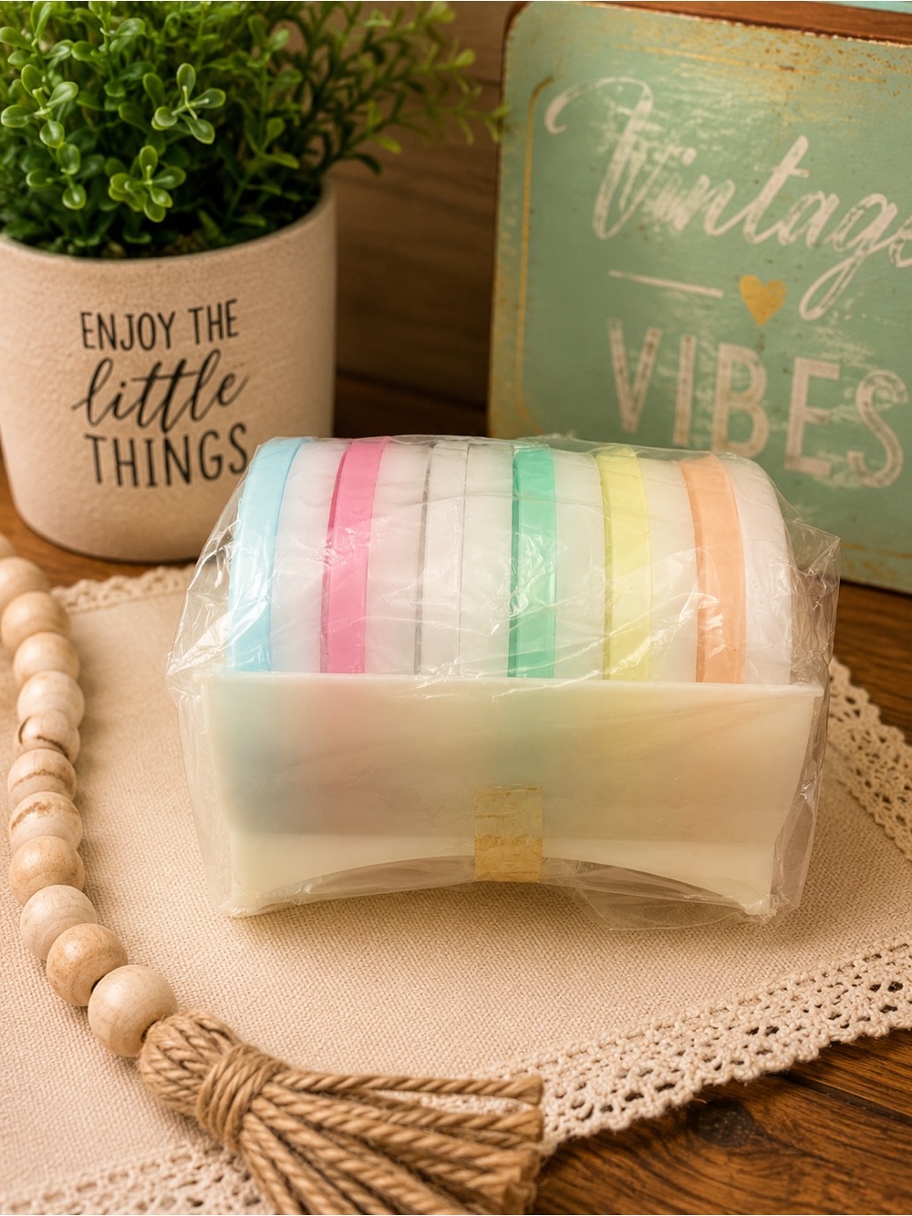 Tupperware Pastel Multi-Color Stackable Food Storage Containers